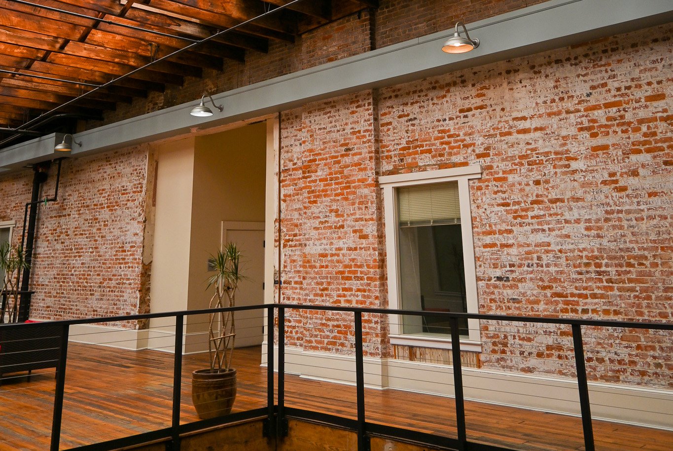 Interior view of common loft space